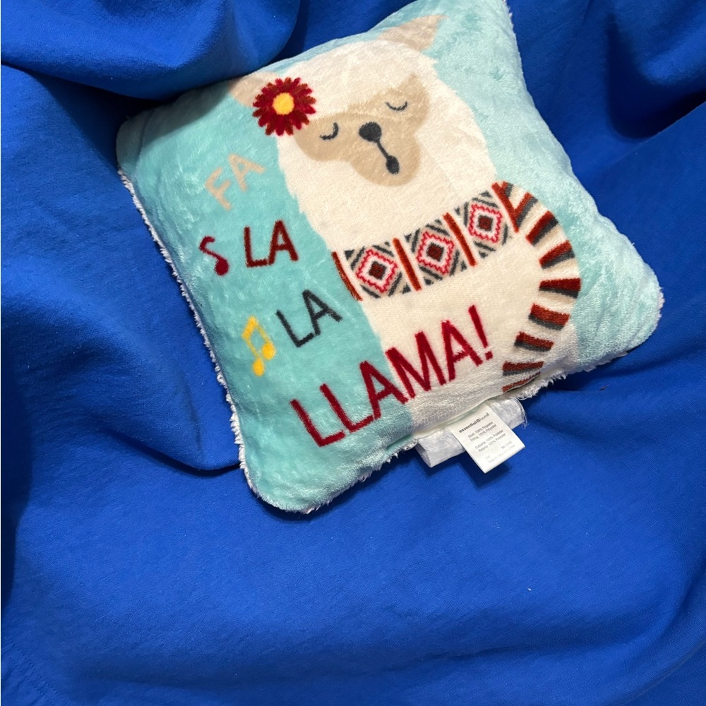 Colorful Llama Decorative Pillow
